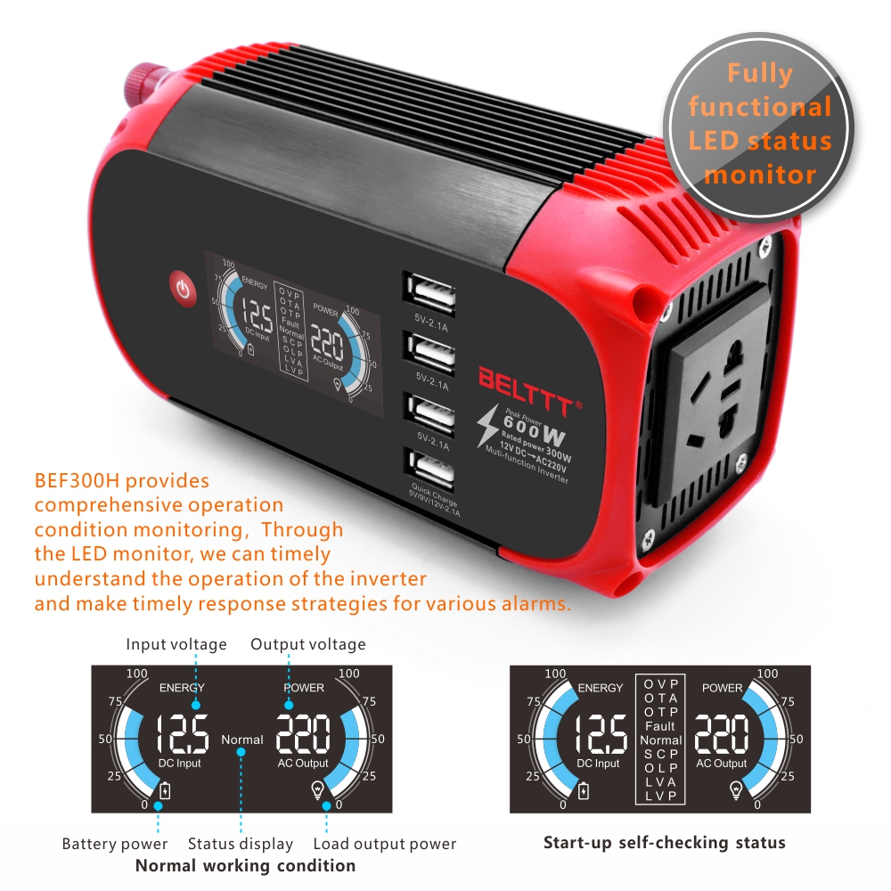 BELTTT 300W car inverter