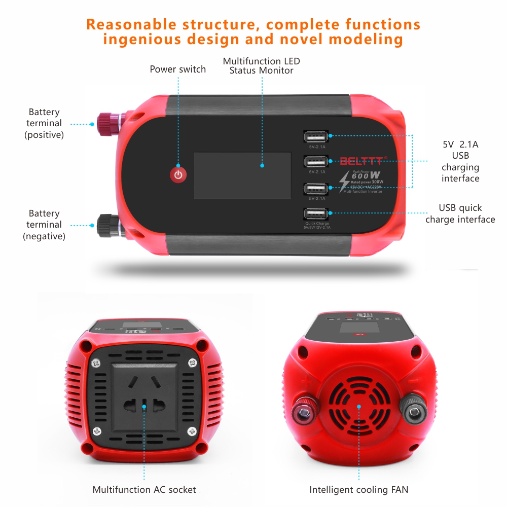 BELTTT 300W car inverter