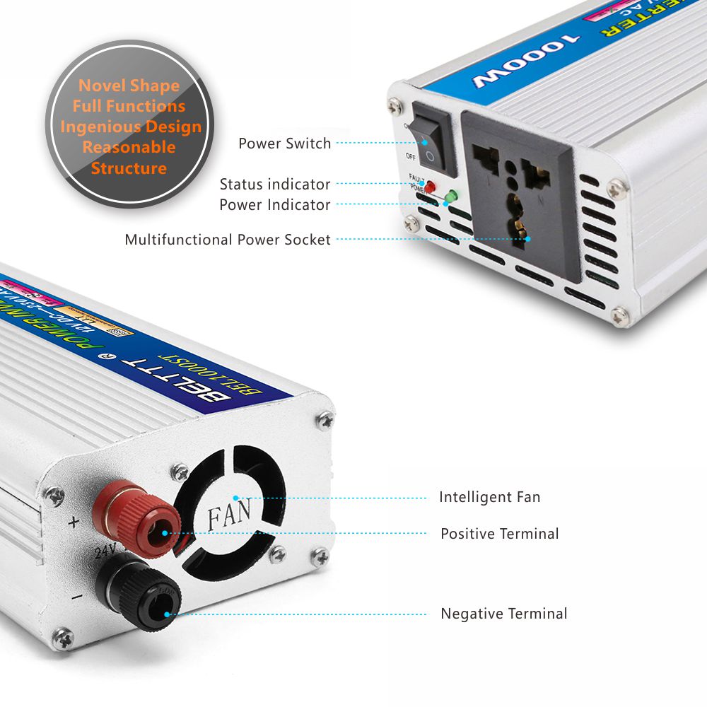 BELTTT 1000W modified sine wave inverter