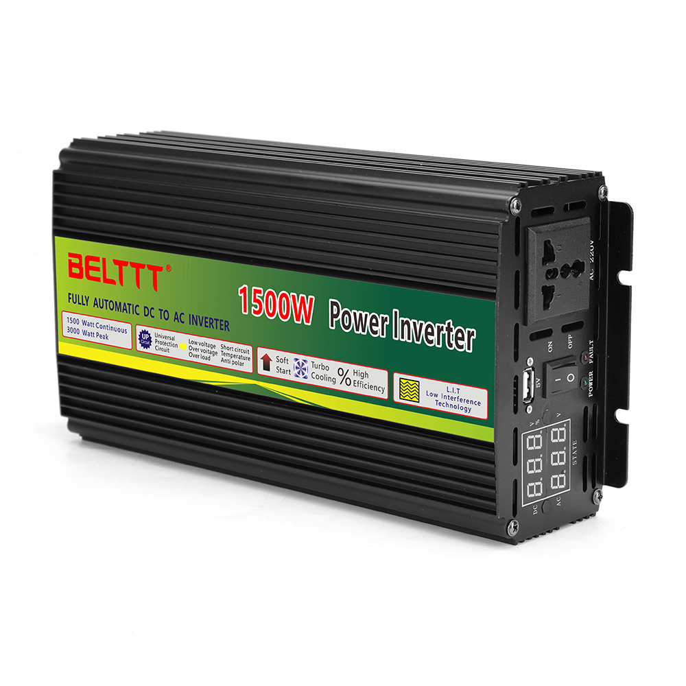 BELTTT 1500W 修正正弦波インバーター