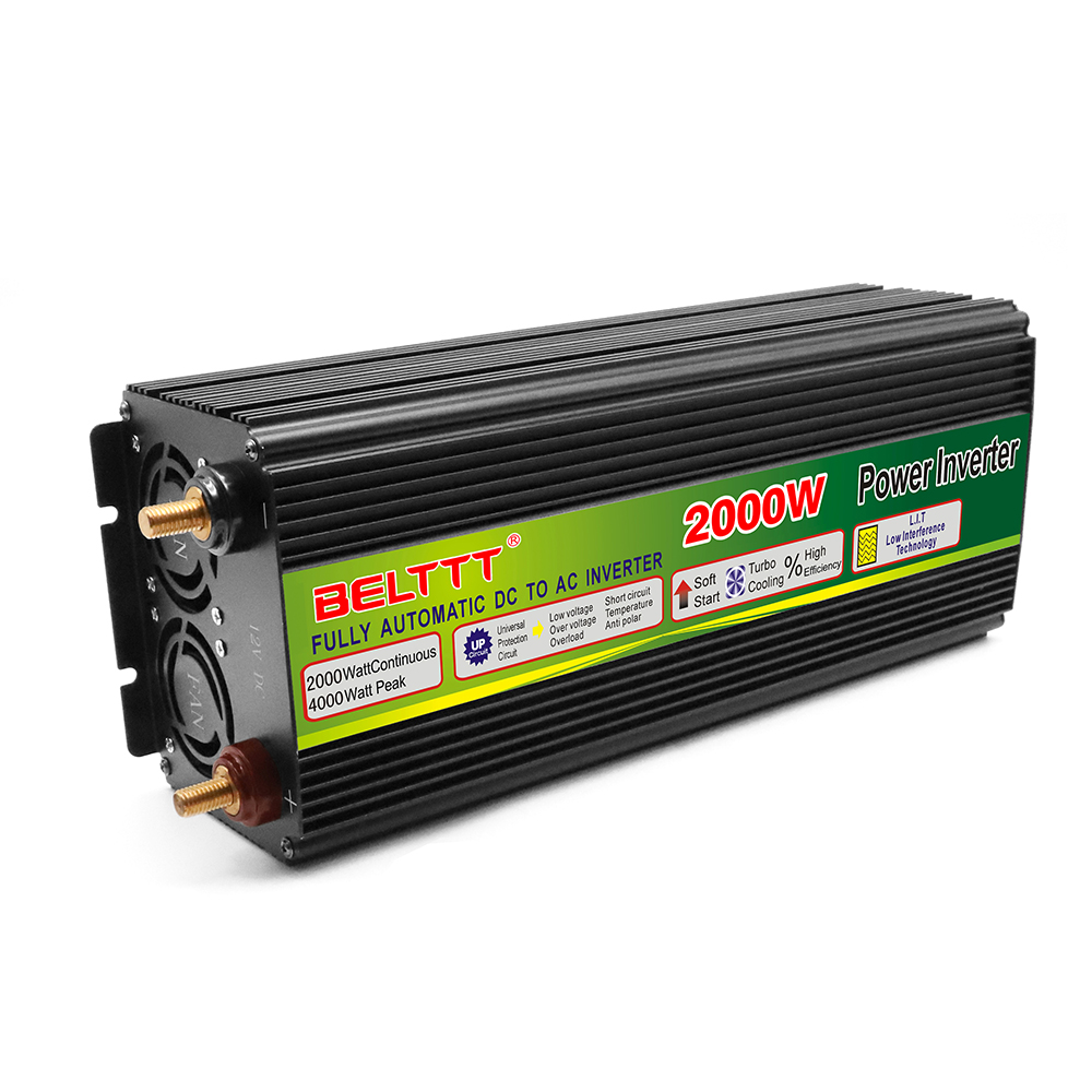 BELTTT 2000W inversor modificado de la onda sinusoida