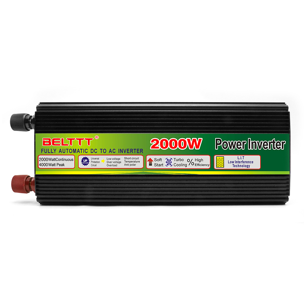 BELTTT 2000W inversor modificado de la onda sinusoida