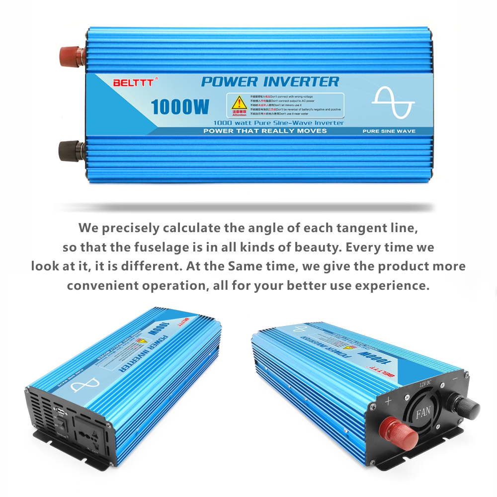 BELTTT 1000W pure sine wave inverter