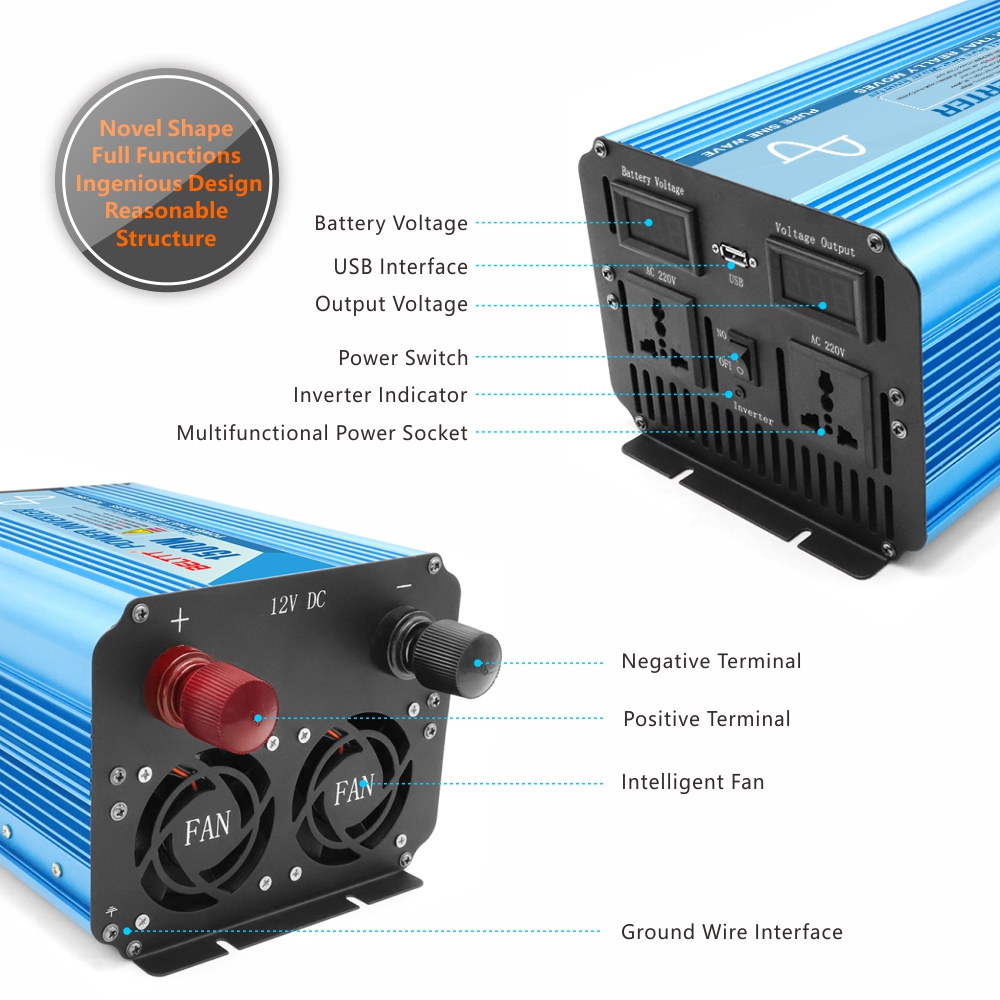 BELTTT 1500W pure sine wave inverter