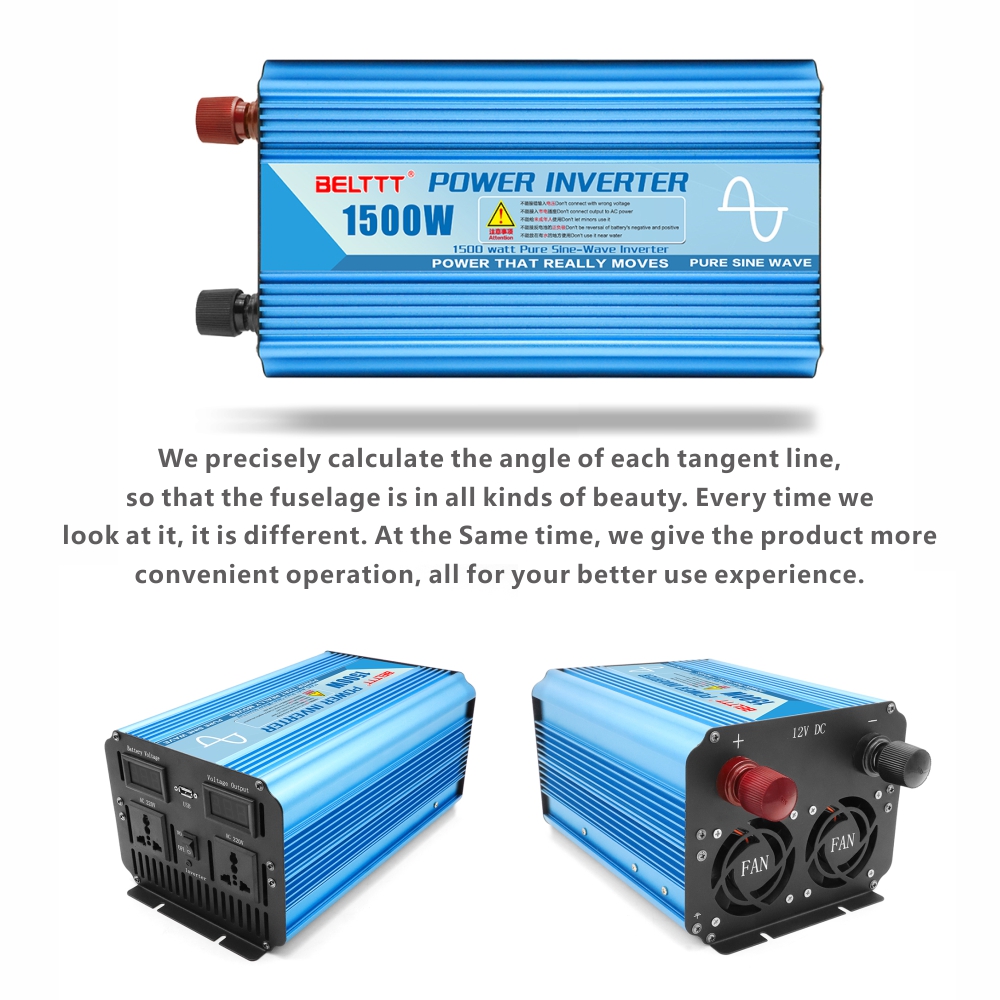 BELTTT 1500W pure sine wave inverter