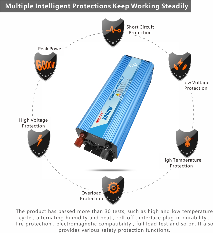 BELTTT 3000W pure sine wave inverter