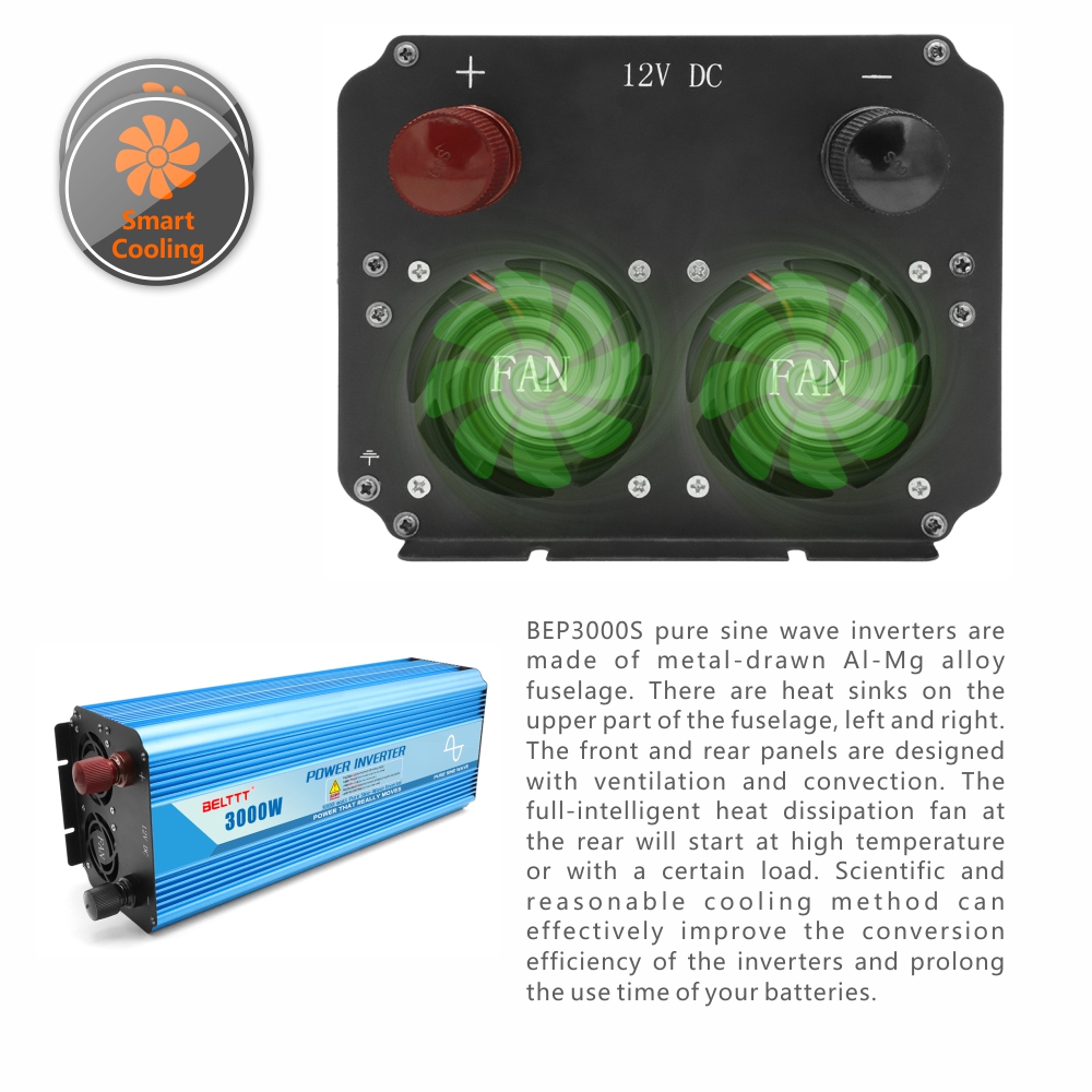 BELTTT 3000W pure sine wave inverter