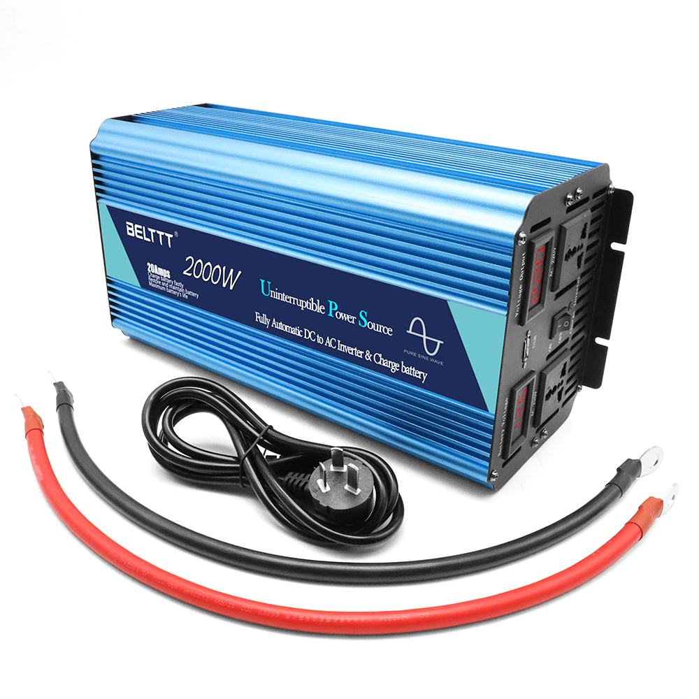 BELTTT 2000W UPS Inversor de onda senoidal pura