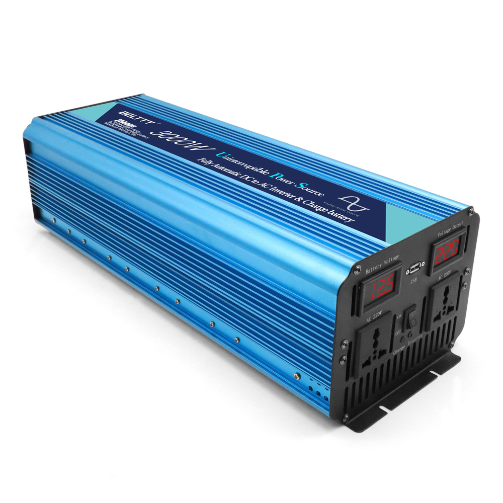 BELTTT 3000W UPS Inversor de onda senoidal pura