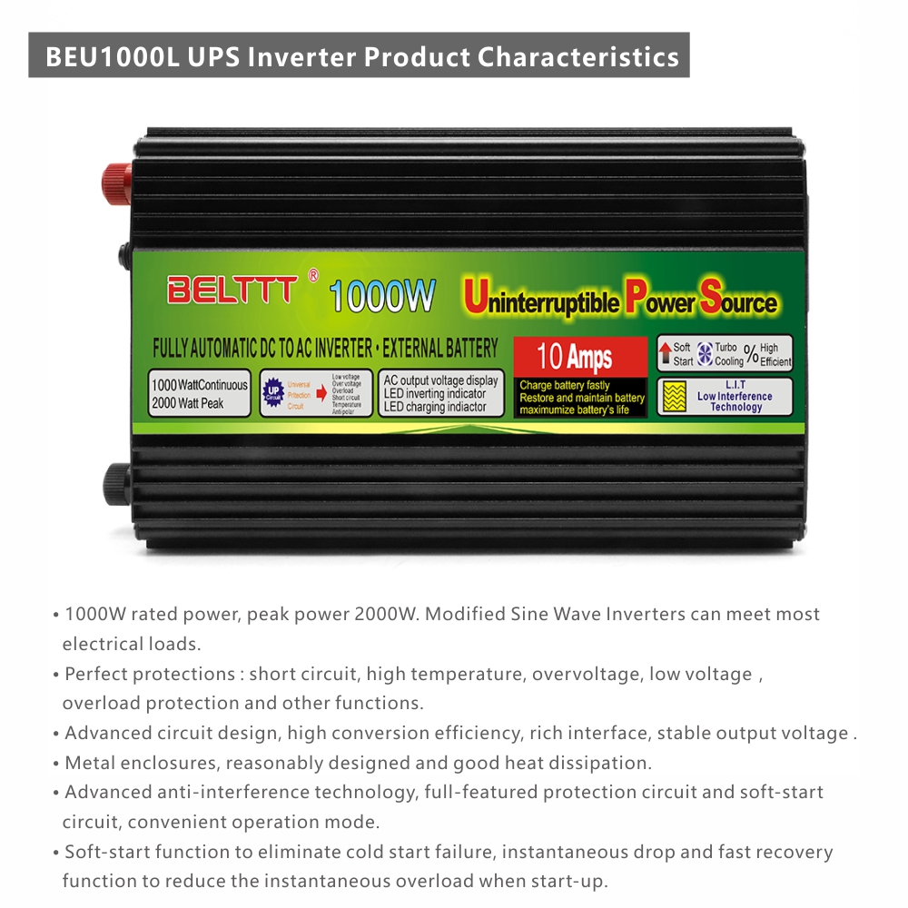 BELTTT 1000W ups inverter