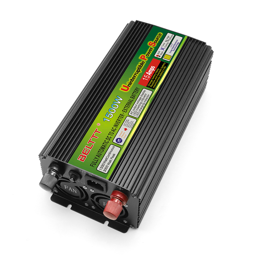 BELTTT 1500W UPS Inversor modificado de la onda sinusoidal 