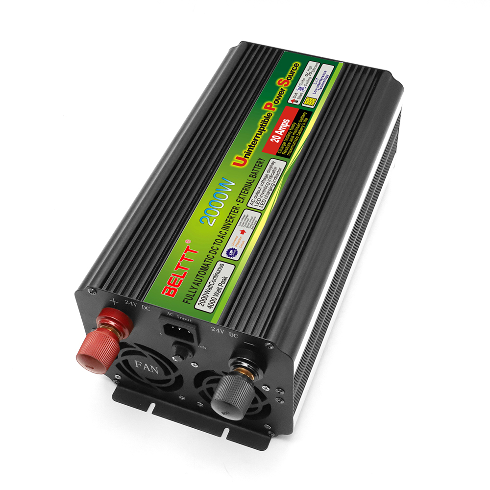 BELTTT 2000W UPS Inversor modificado de la onda sinusoidal 