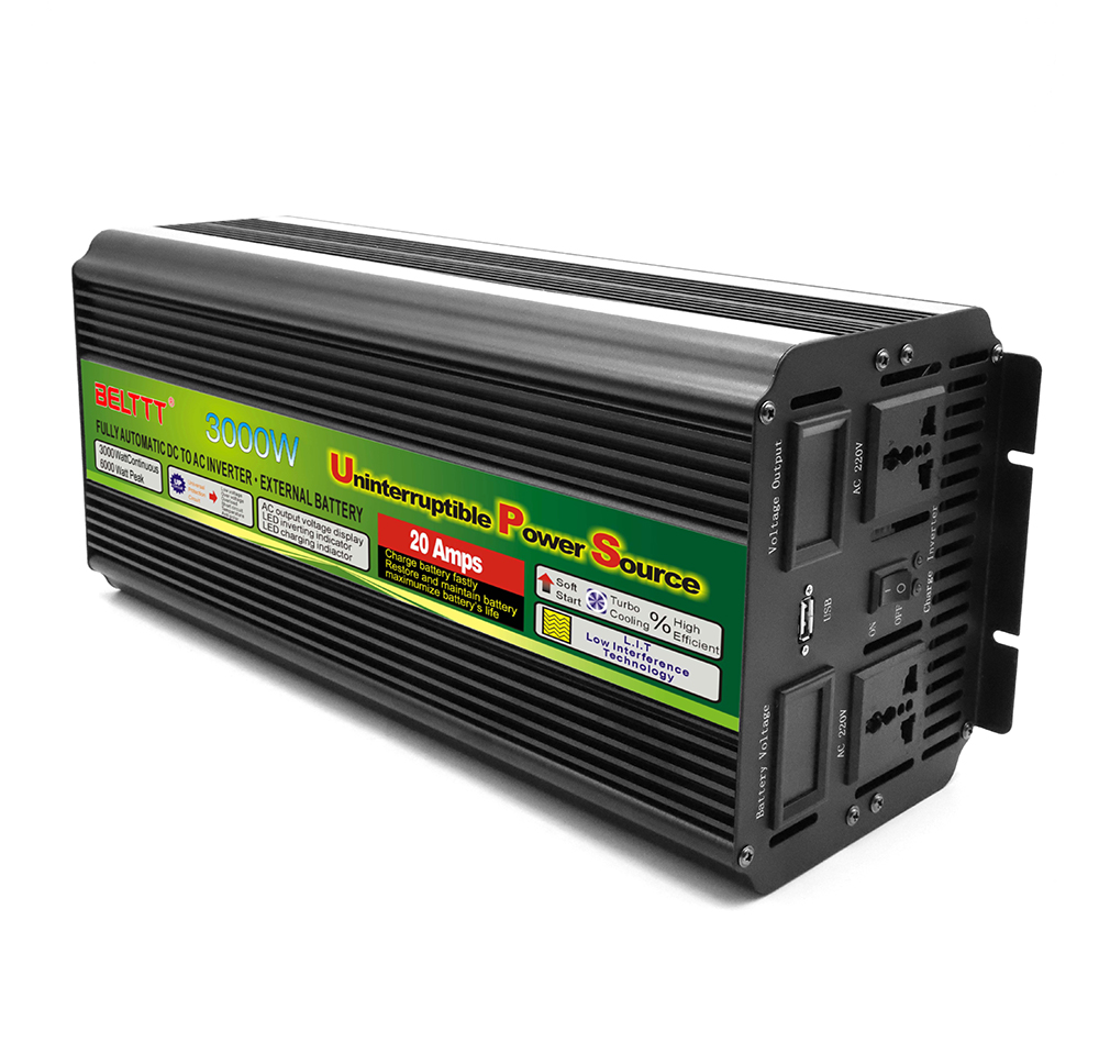 BELTTT 3000W UPS Inversor modificado de la onda sinusoidal 