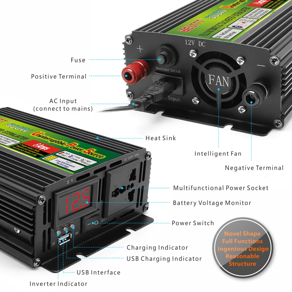 BELTTT 500W ups inverter