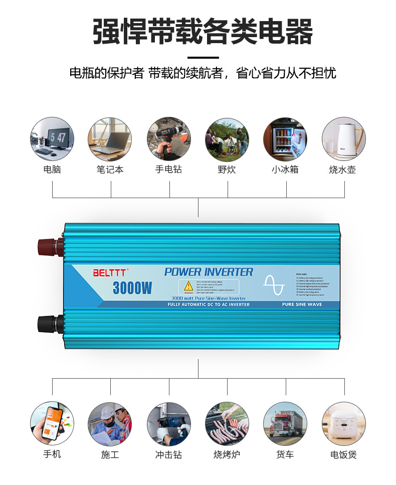 BP系列纯正弦波逆变器